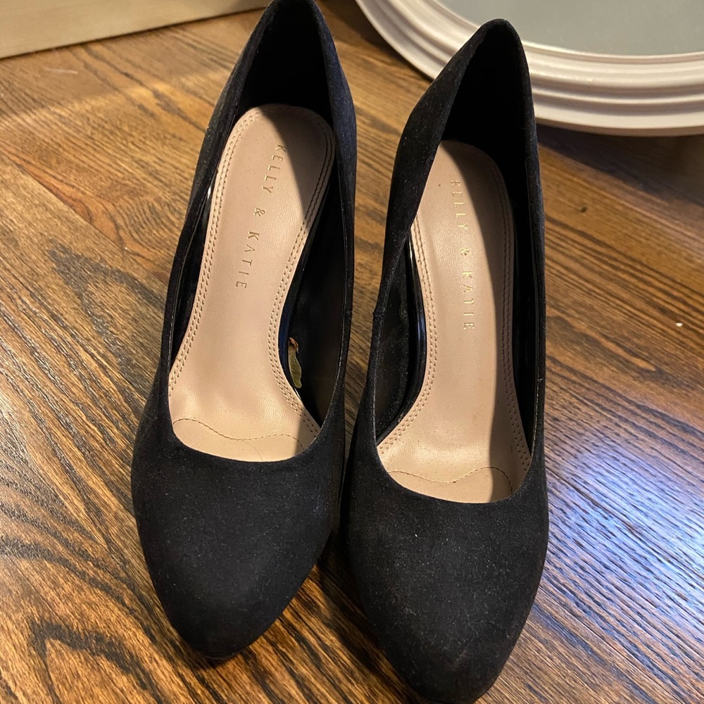 Black heels